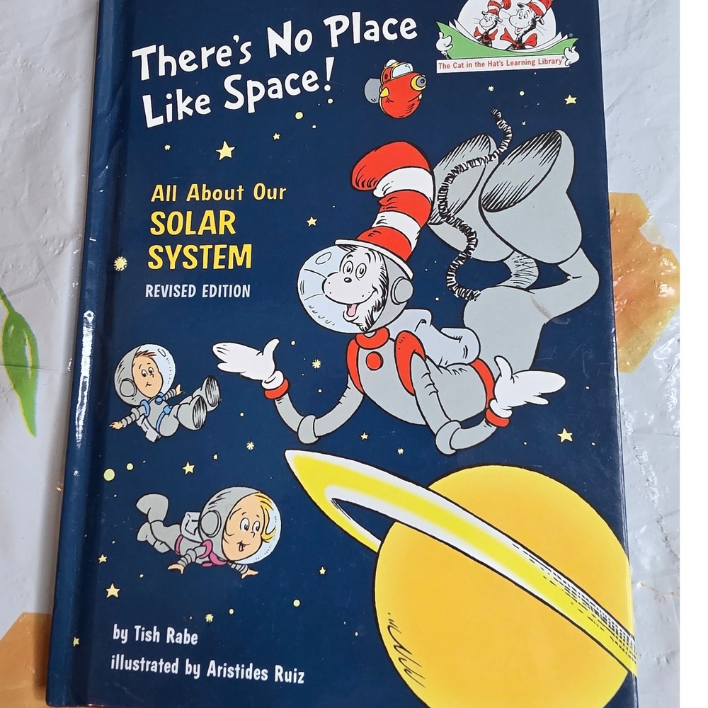 There's No Place Like Space! Cat in the Hat Solar System Book Tish Rabe Revised
